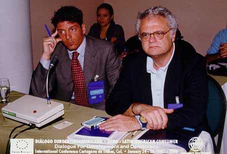Il Codacons in Colombia, Gennaio 2001